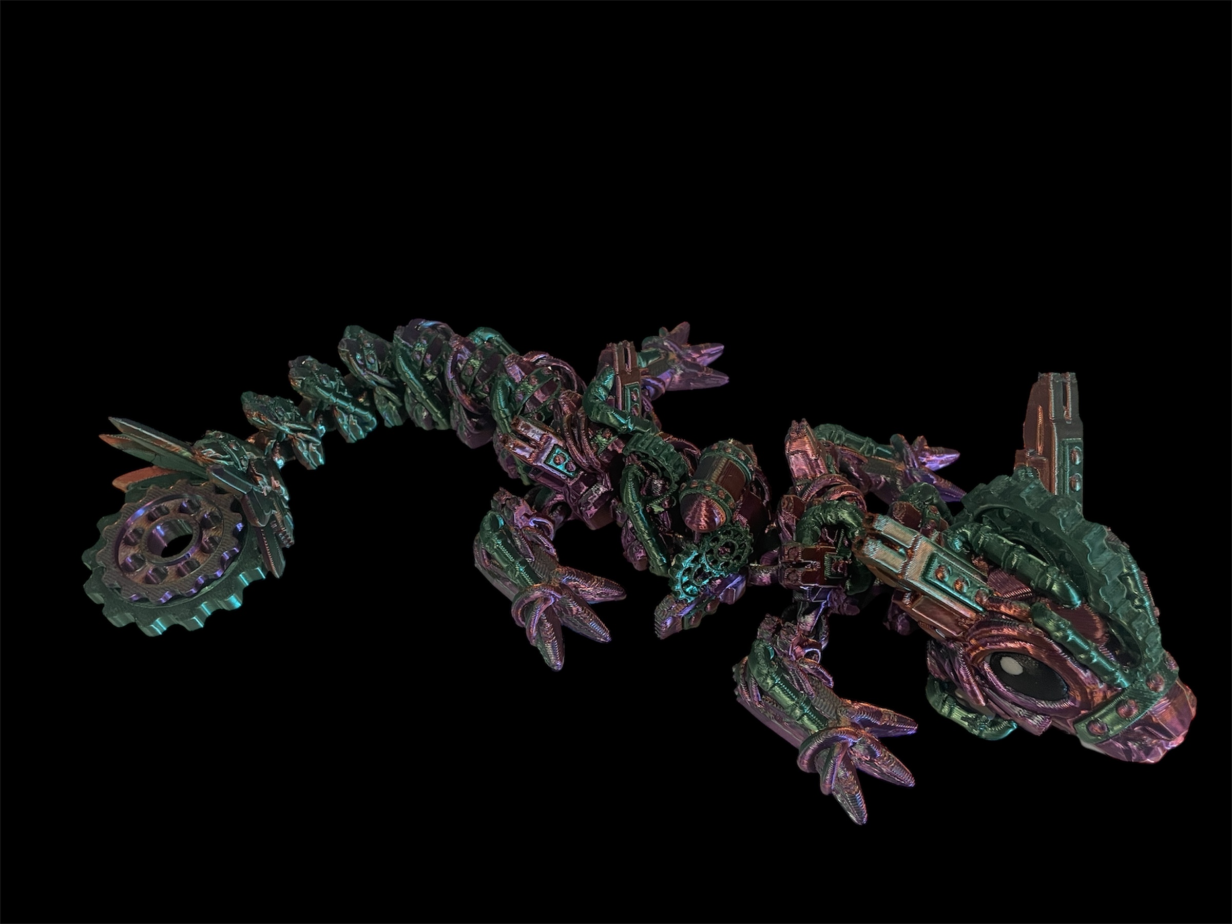 Cinderwing3D Baby Steampunk Dragon - Image 2