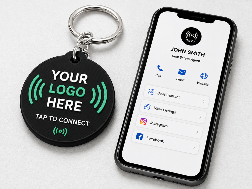 Custom Logo NFC Keychain